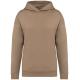 Sudadera ecorresponsable con capucha oversize unisex Ref.TTNS408-DRIFTWOOD