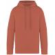 Sudadera ecorresponsable con capucha french terry unisex Ref.TTNS416-WASHED POMELO