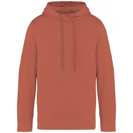 Sudadera ecorresponsable con capucha french terry unisex