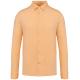 Camisa ecorresponsable de punto jersey hombre Ref.TTNS510-PASTEL APRICOT