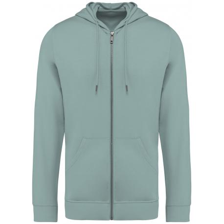 Sudadera con capucha y cremallera hombre - 260g