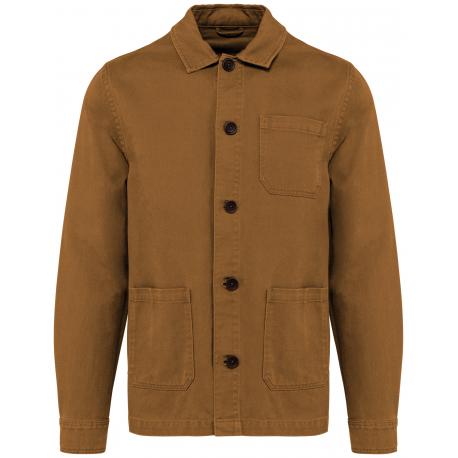 Chaqueta worker ecorresponsable efecto lavado hombre