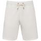 Short ecorresponsable french terry hombre Ref.TTNS716-WASHED IVORY