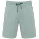 Short ecorresponsable french terry hombre Ref.TTNS716-WASHED JADE GREEN