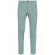 Pantalon chino ecorresponsable hombre Ref.TTNS736-JADE GREEN