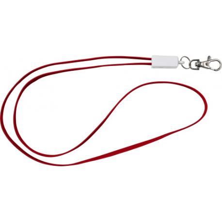 Lanyard TPE con cable cargador Marguerite