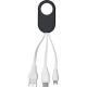 Set de cables de ABS Pilar Ref.GI8450-NEGRO 