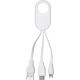 Set de cables de ABS Pilar Ref.GI8450-BLANCO 