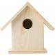 Set de casita de pájaros de madera Wesley Ref.GI8868-MARRÓN 