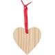 Adorno navideño de corazón de madera Einar Ref.GI9050-MARRÓN 