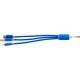 Set de cables de aluminio Alvin Ref.GI9215-AZUL COBALTO 