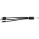 Set de cables de aluminio Alvin Ref.GI9215-NEGRO 