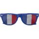 Gafas de sol de PMMA con bandera Lexi Ref.GI9346-BLUE/WHITE/RED 