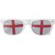 Gafas de sol de PMMA con bandera Lexi Ref.GI9346-ROJO/BLANC 