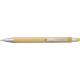 Bolígrafo de bambú y plástico Claire Ref.GI548774-AMARILLO 