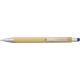 Bolígrafo de bambú y plástico Claire Ref.GI548774-AZUL 