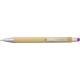 Bolígrafo de bambú y plástico Claire Ref.GI548774-FUCSIA 