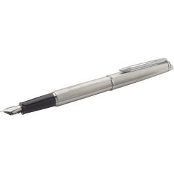 Pluma Waterman de acero inox.