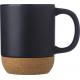 Taza de cerámica Rosamund Ref.GI864506-NEGRO 