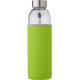 Botella de cristal con funda de neopreno Nika Ref.GI9301-VERDE CLARO 