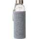 Botella de cristal con funda de neopreno Nika Ref.GI9301-GRIS 