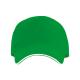 Gorra de 5 paneles con sándwich a contraste Eris Ref.RGO7019-VERDE OSCURO