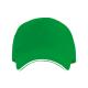 Gorra de 5 paneles con sándwich a contraste Eris Ref.RGO7019-VERDE OSCURO