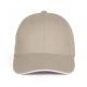 Gorra con sándwich - 6 paneles Ref.TTKP196-BEIGE/BLANCO 