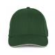 Gorra béisbol con sándwich - 6 paneles Ref.TTKP196-BOSQUE VERDE/BEIGE 