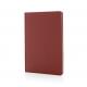 Libreta A5 de tapa dura de papel Impact Stone Ref.XDP77435-ROJO 