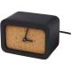 Reloj de sobremesa con cargador inalámbrico de piedra caliza Momento Ref.PF124307-NEGRO INTENSO 