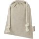 Bolsa de regalo pequeña de 0,5 l de algodón reciclado GRS de 150 g/m² Pheebs Ref.PF120670-NATURAL MEZCLA 