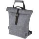 Bolsa para bicicleta enrollable de fieltro reciclado GRS de 13 l Felta Ref.PF120663-GRIS MEDIO 