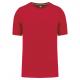 Camiseta cuello redondo ecorresponsable Ref.TTWK302-RED