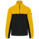 Chaqueta micropolar bicolor ecorresponsable - unisex Ref.TTWK904-AMARILLO NEGRO