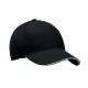 Gorra béisbol 5 pan Singa Ref.MDMO6875-BLANCO/NEGRO 