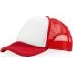 Gorra de 5 paneles Trucker Ref.PF111069-ROJO/BLANCO 