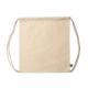 Mochila de cordones 100% algodón Fairtrade de 180 g/m² BARONE Ref.RMO7085-CRUDO 