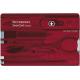 Multiherramienta Victorinox SwissCard Classic de nailon Ref.GI3928-ROJO 