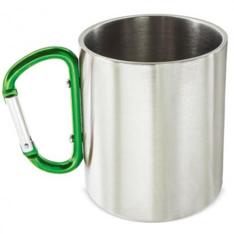 Taza con mosquetón 