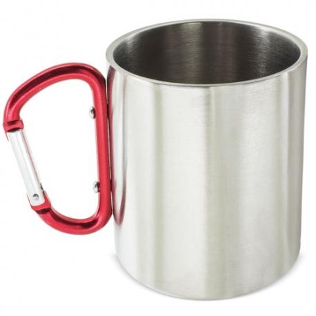 Taza con mosquetón 