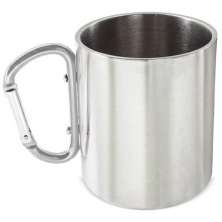 Taza con mosquetón 