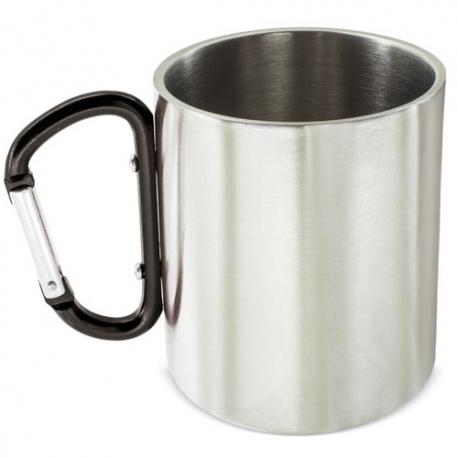 Taza con mosquetón 