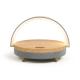 Altavoz LED y cargador inalámbrico TES242 Ref.LITES242-MADERA 