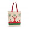 Bolsa shopper con motivos navideños