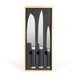 Conjunto de 3 caja de cuchillos japonese MEC115