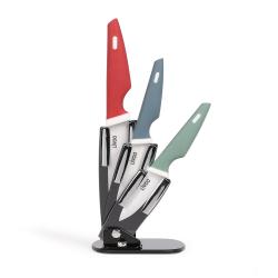 Estuche 3 cuchillos cerámica MEC135