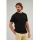 Camiseta medium fit hombre Sepiia Ref.SP001-NEGRO