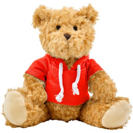 Oso de peluche con sudadera Monty