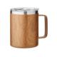 Taza de doble pared 300 ml Namib mug Ref.MDMO6933-MARRÓN 